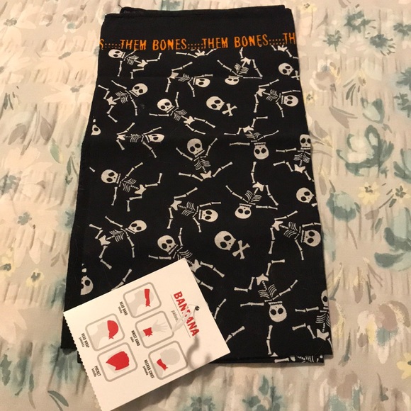 Accessories - 🎃CLEARANCE💀 Skeleton Halloween 👻 bandana